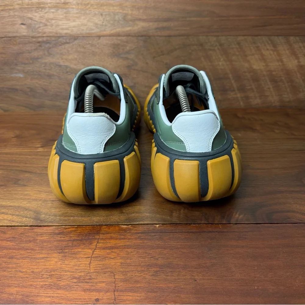 Onitsuka Tiger Dentigre Sneakers 'Green Orange' 1183A794 Mens 9 (Labeled Sample) - Picture 11 of 15